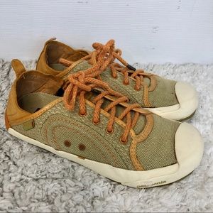 Patagonia Hemp & Leather Sport Lace Up Sneakers